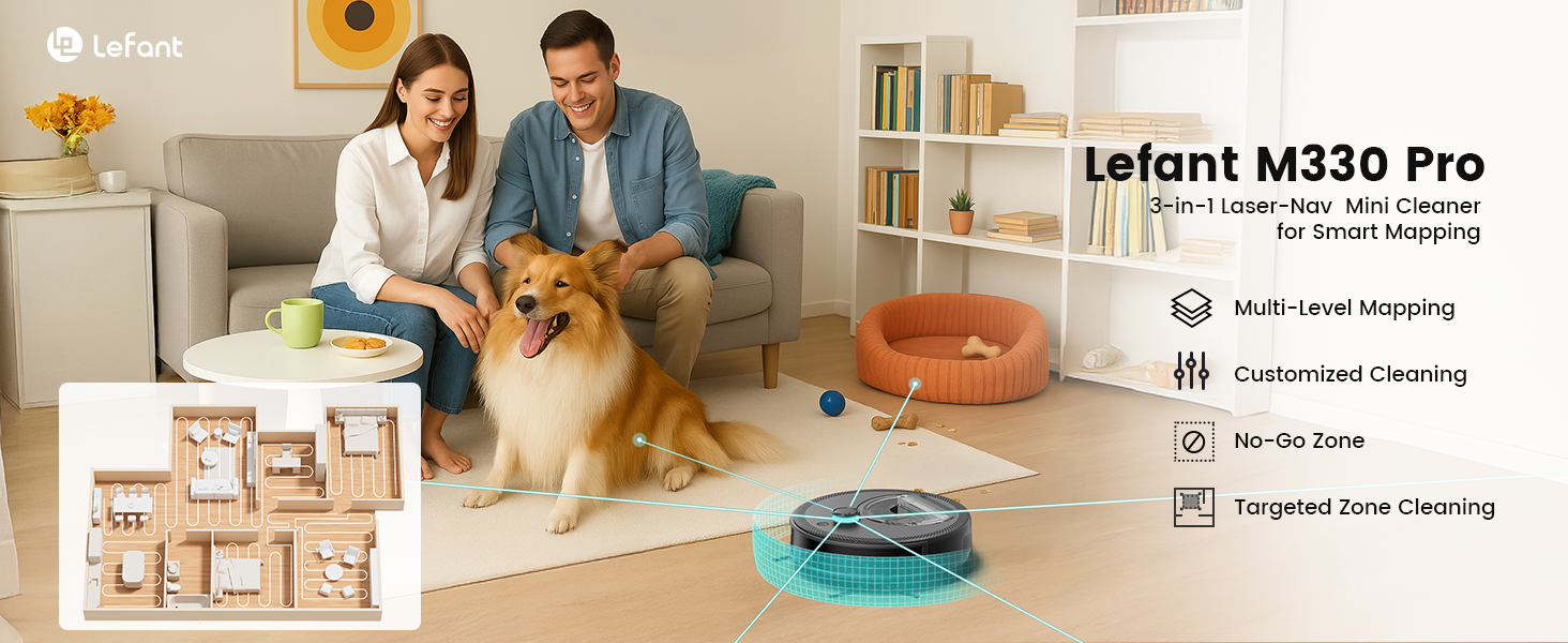 Meet the Lefant M330 Pro: Smart Cleaning Perfected for Modern Homes