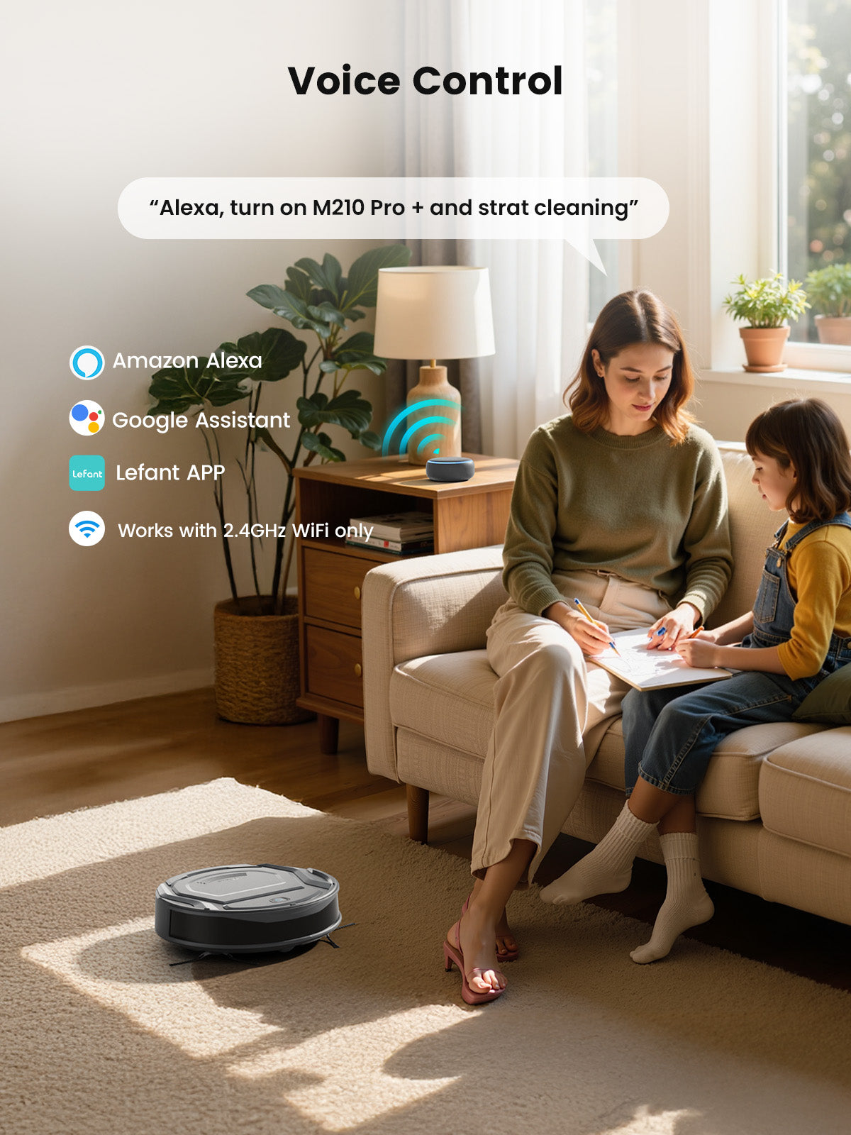 Lefant Robot Vacuum M210 PRO+ Grey
