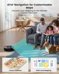 Lefant Robot Vacuum M330PRO Black