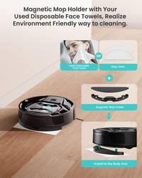 Lefant Robot Vacuum M320 Black