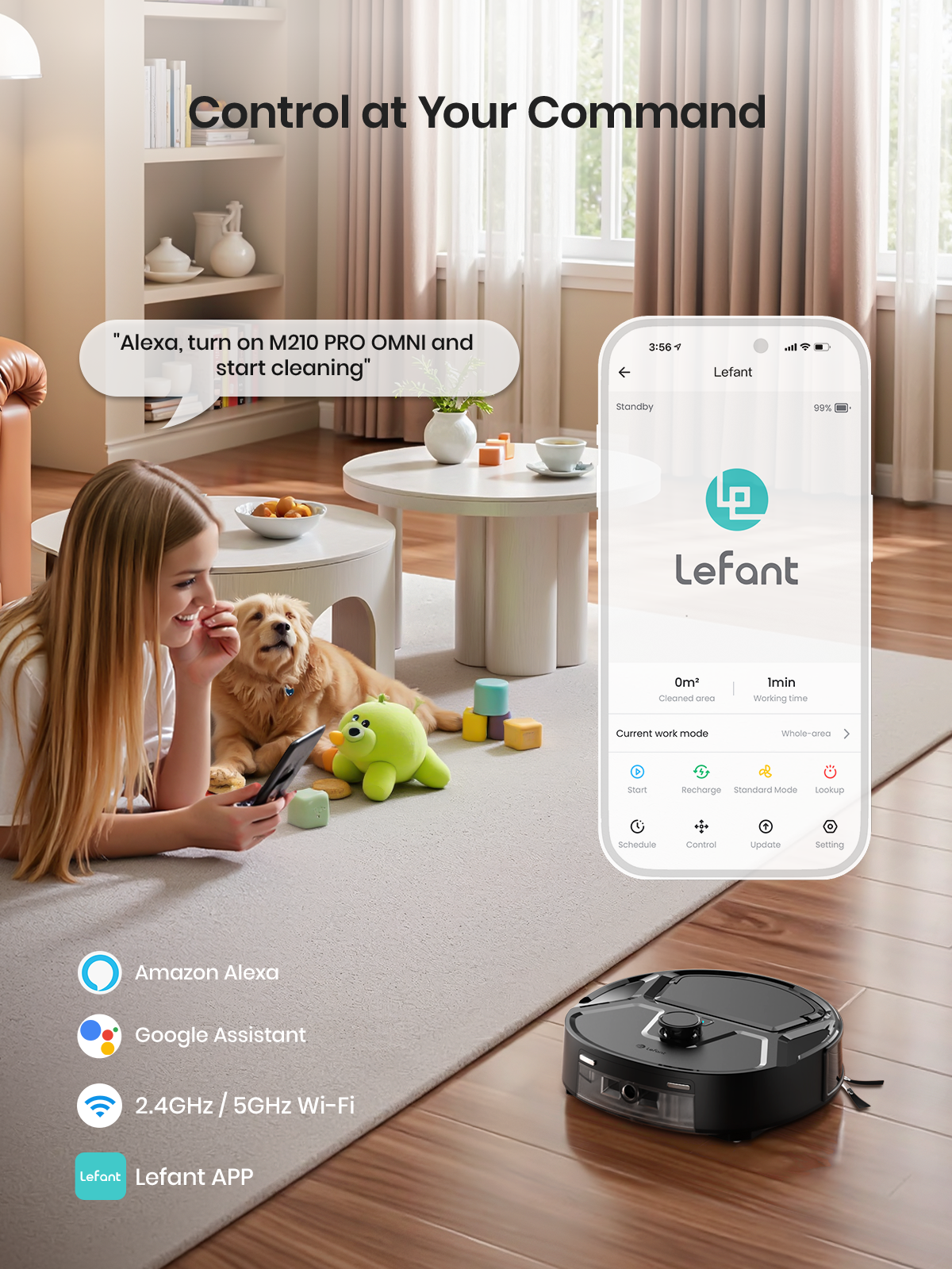Lefant Robot Vacuum S-M210PRO OMNI