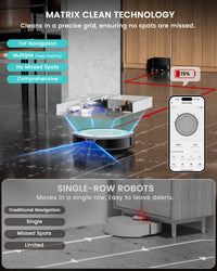 Lefant Robot Vacuum M310 Ultra Grey