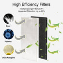 Lefant  M210 PRO Replacement Kit 4 Side Brushes 4 HEPA
