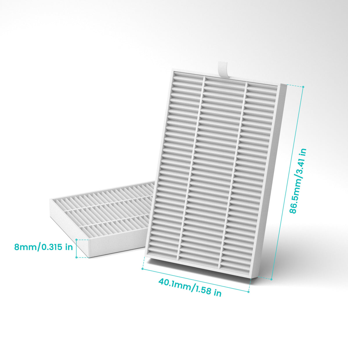 Lefant M5 Series HEPA Filters (4 Pack)
