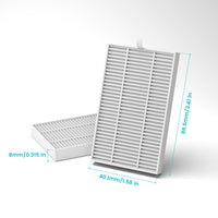 Lefant M5 Series HEPA Filters (4 Pack)
