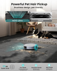 Lefant Robot Vacuum M310 Ultra Grey