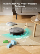 Lefant M210 Pro Robot Vacuum Cleaner, 6 Cleaning Modes, 200 Mins Runtime, 4000Pa Suction, SmartSense Technology, Grey