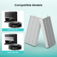 Lefant M5 Series HEPA Filters (4 Pack)