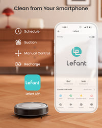 Lefant Robot Vacuum M310 Grey