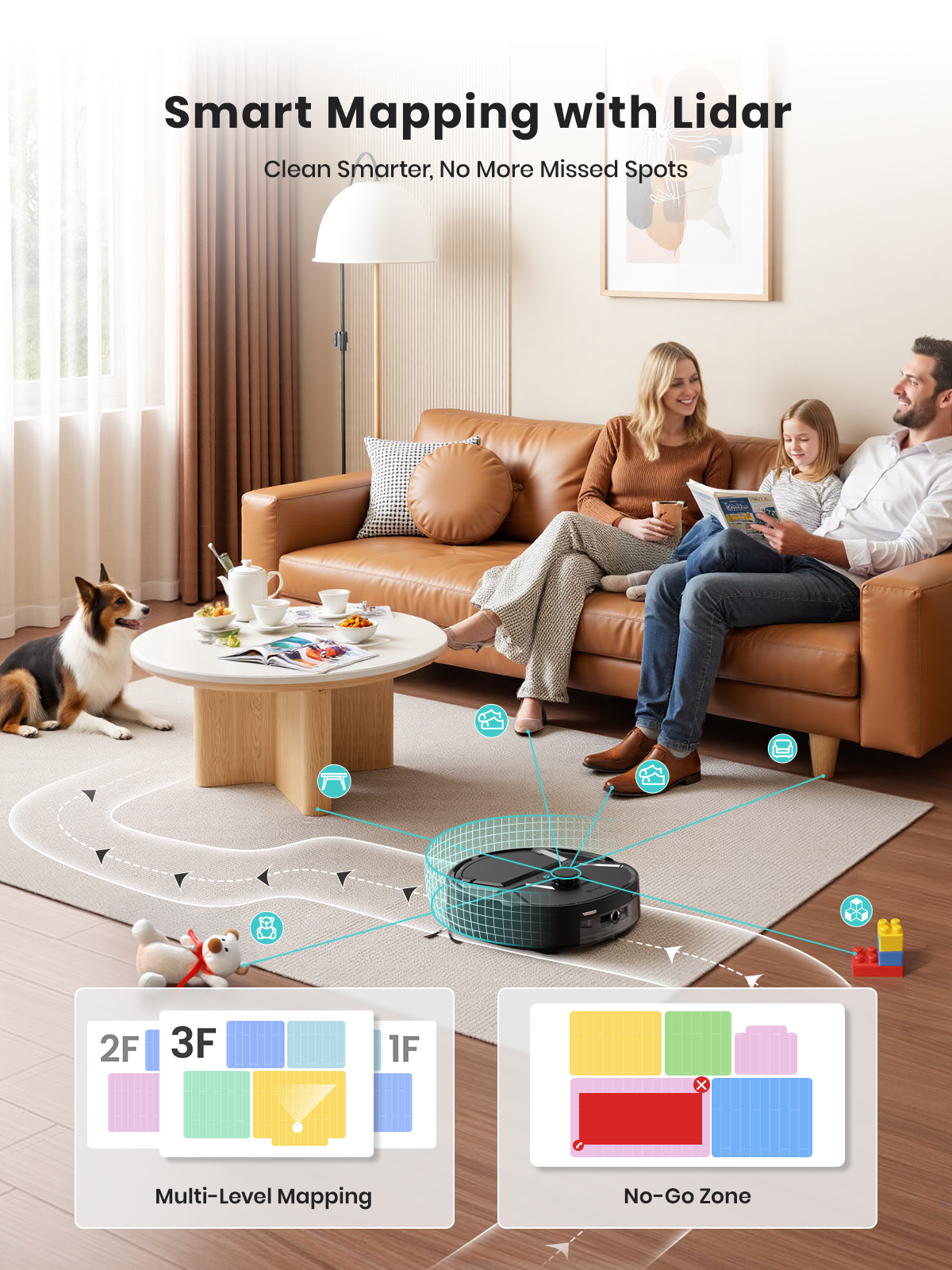 Lefant Robot Vacuum S-M210PRO OMNI