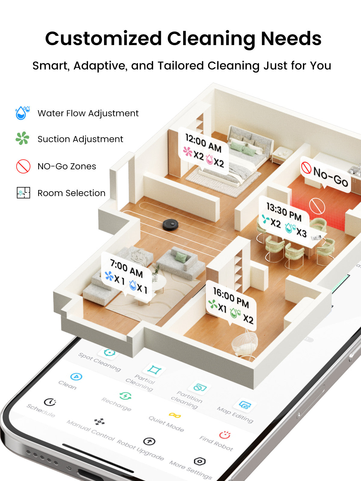 Lefant Robot Vacuum S-M2 PLUS