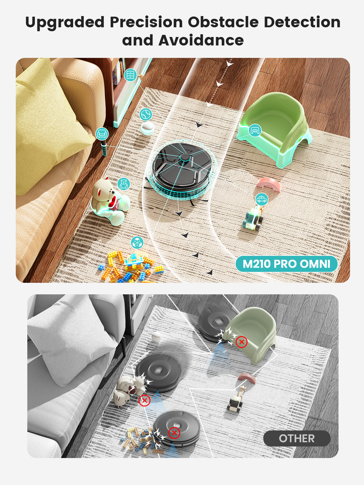 Lefant Robot Vacuum S-M210PRO OMNI
