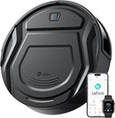 Lefant M210 Pro Robot Vacuum Cleaner, 4000Pa Powerful Suction, 200 Min Runtime, 6 Cleaning Modes, Slim, Quiet, Self-Charging, WiFi/App/Alexa Control, Black